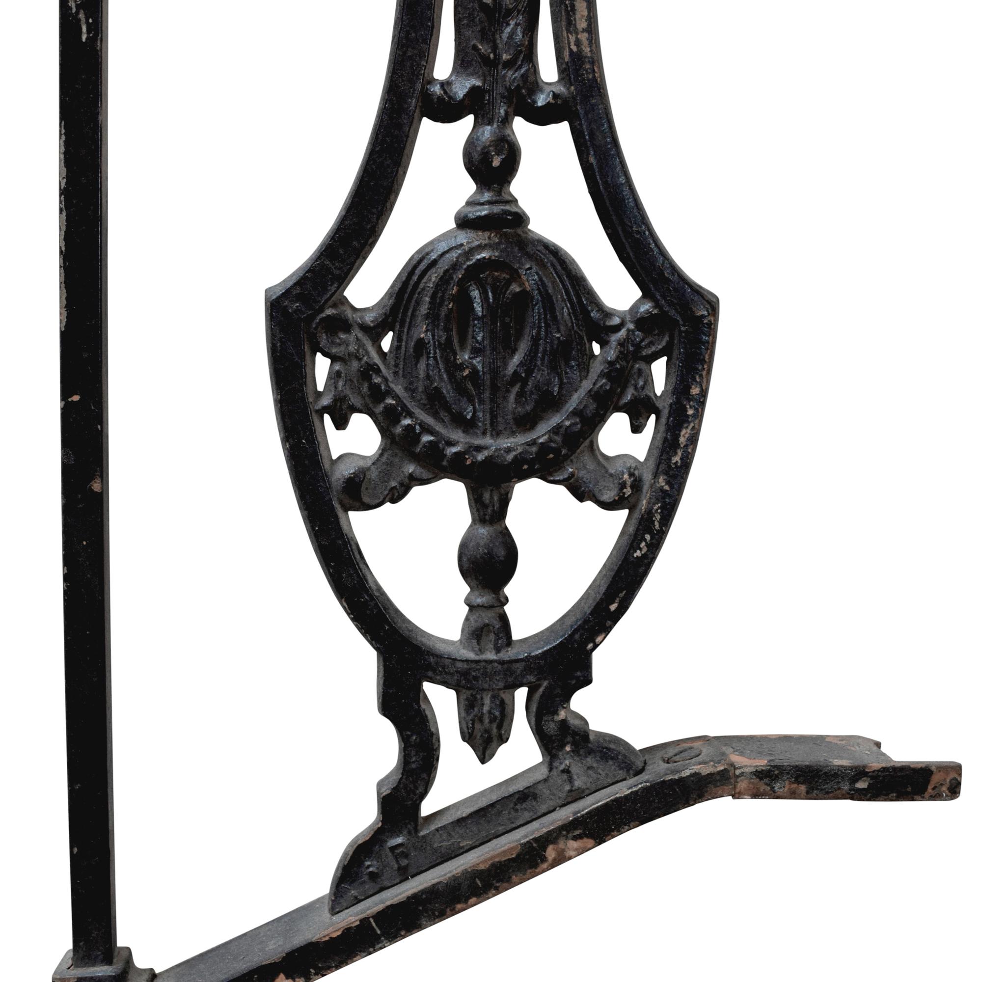 A Stair Railing from a Chicago Theater 71" W x 2" D x 26" H — United States, Early 20th Century