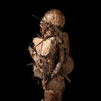 A Yombe Wood Nkisi Nkondi Figure