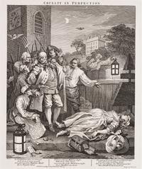 The Four Stages of Cruelty (the complete set of four prints)