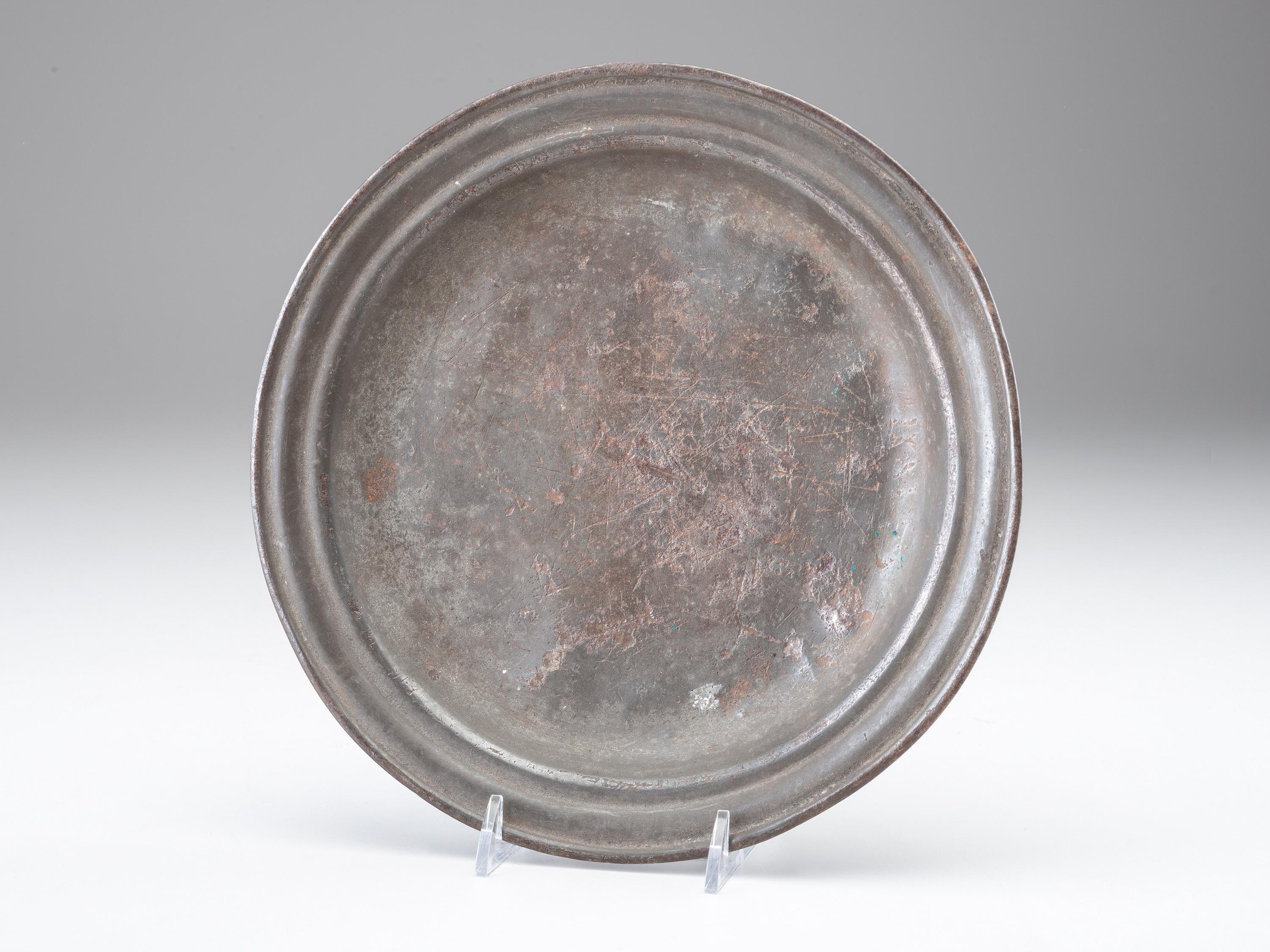 [CIVIL WAR]. 52nd Massachusetts Volunteers forage cap and tinware.