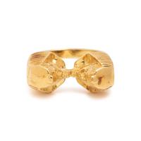 YELLOW GOLD PHARAOH RING