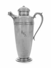 An American Silver Cocktail Pitcher