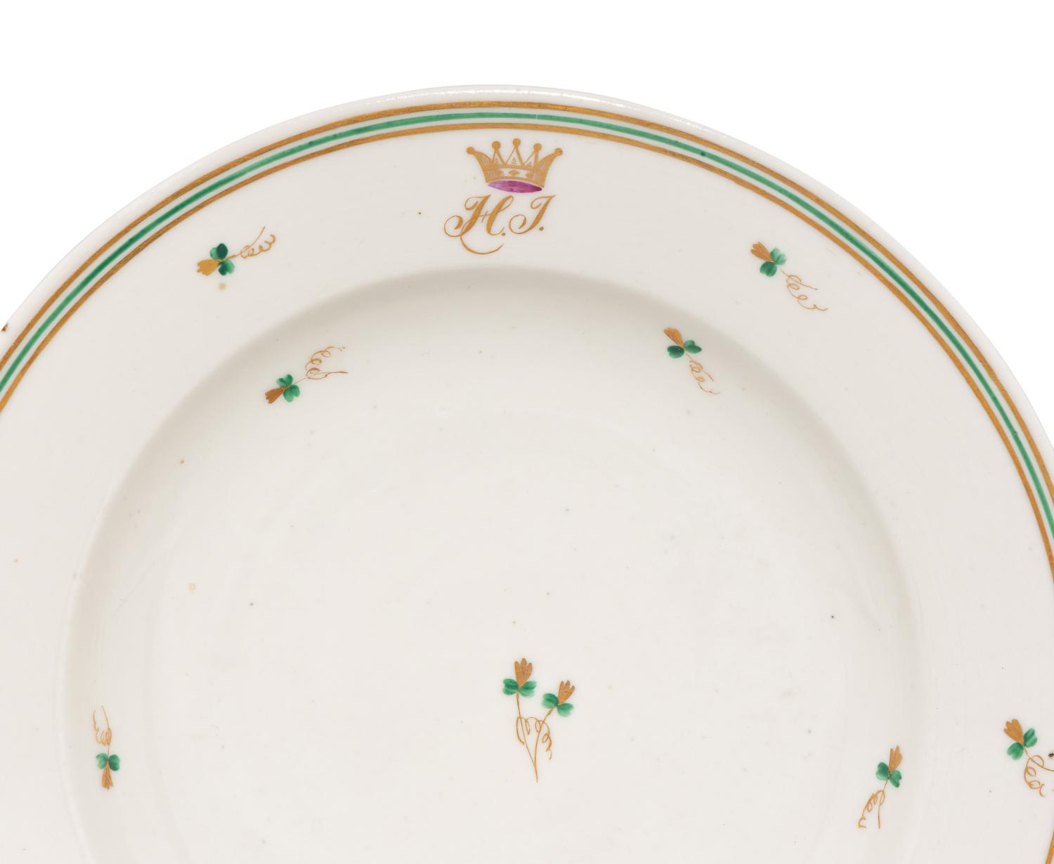 A Pair of Herend Porcelain Plates