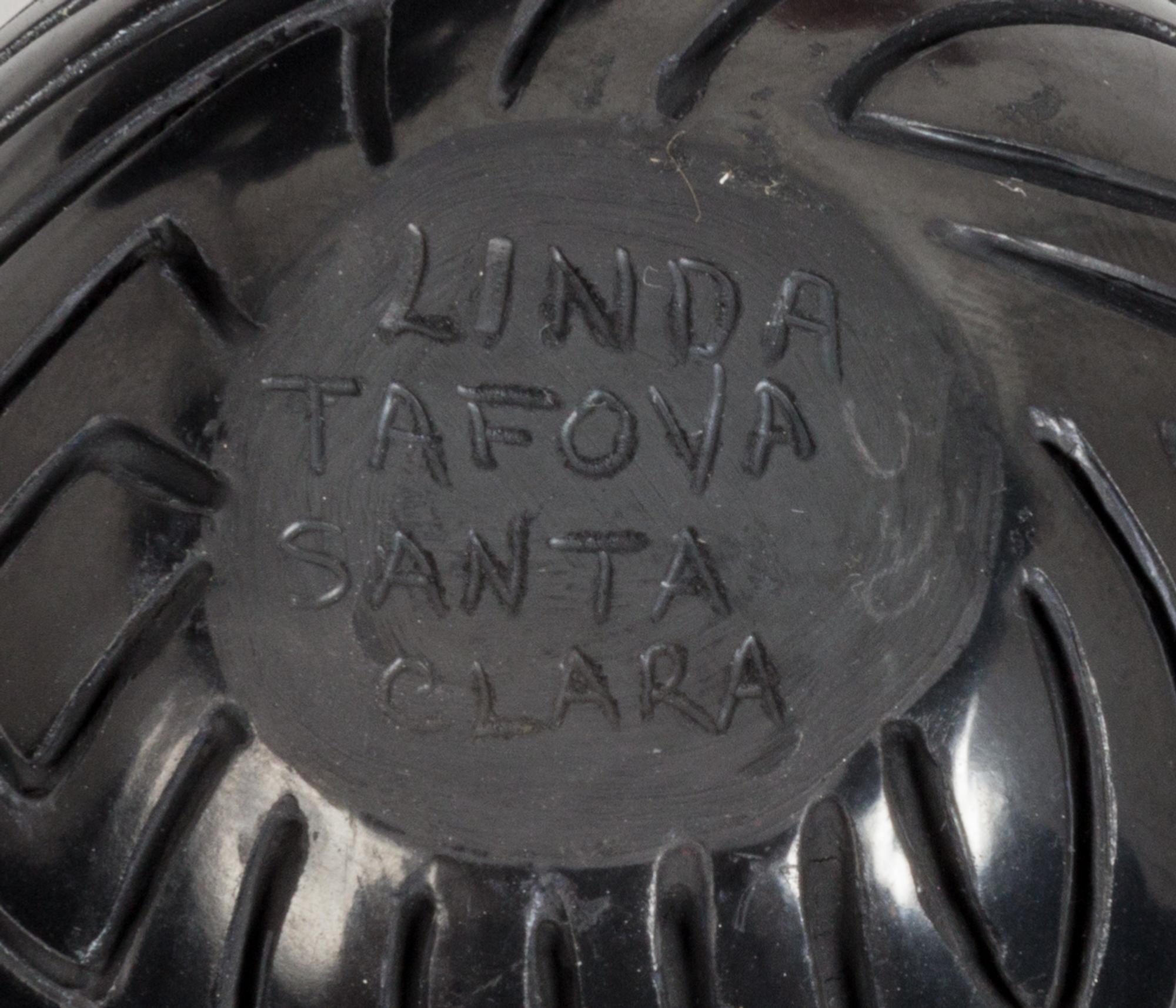 Native American, 20TH CENTURY, a group of six vessels, comprising a work signed Linda Tafoya, a work signed June and Starr, Pubelo, San