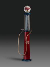 A Sohio Gravity Gasoline Pump