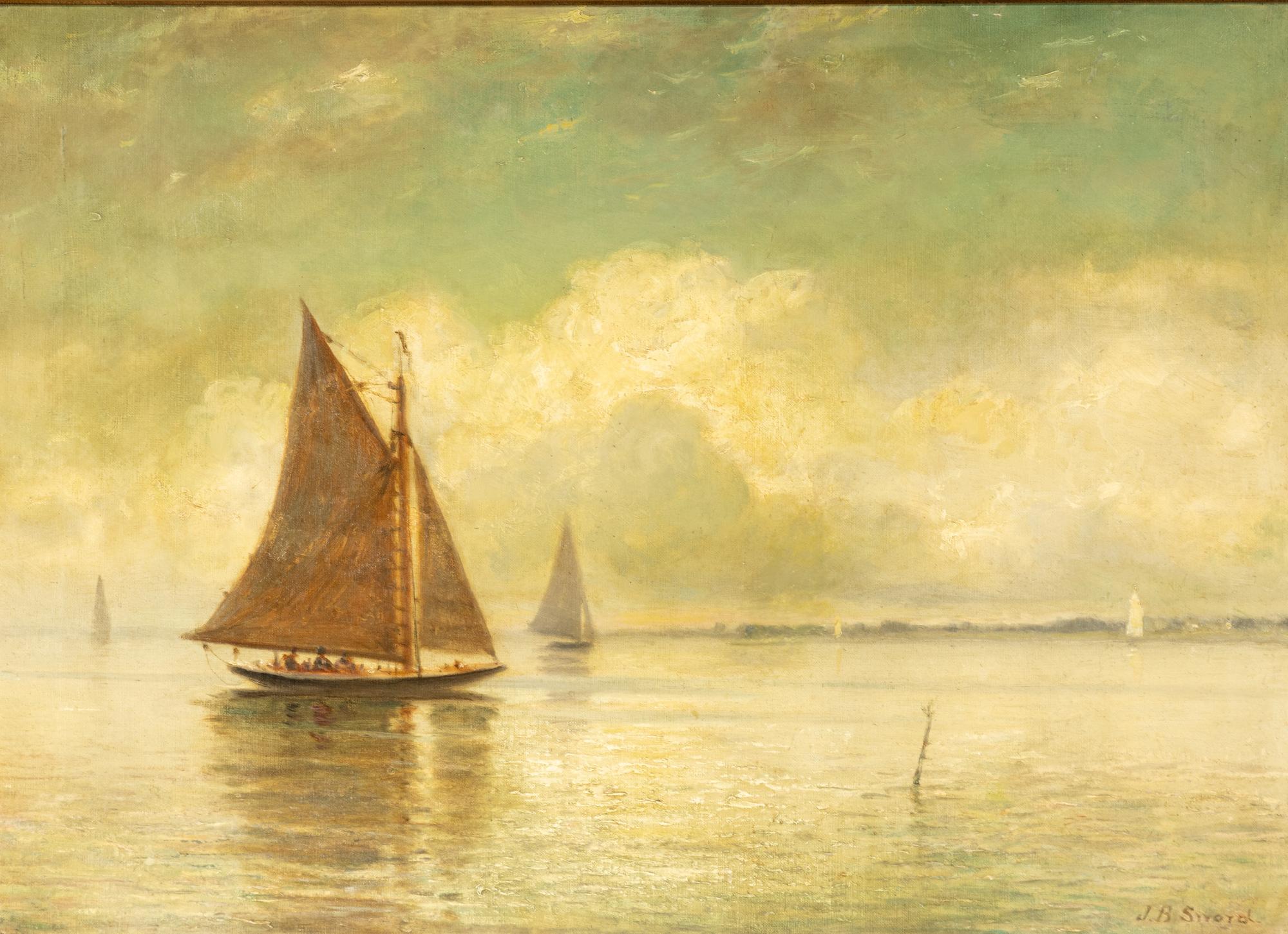 Sailboats in Bay
