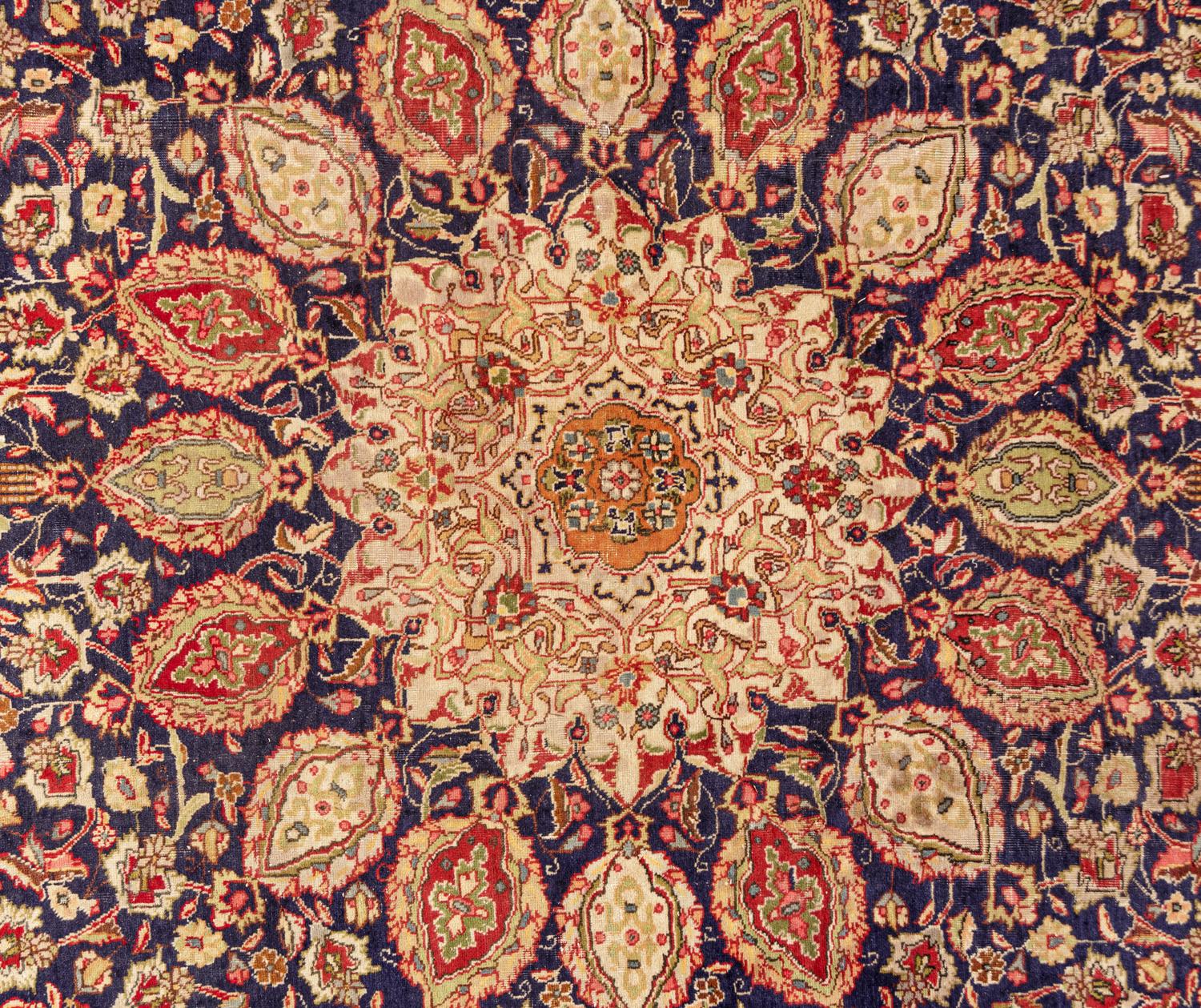 A Kashan Wool Rug