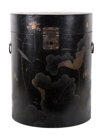 A Chinese Export Style Painted Box Height 21 inches. — 20TH CENTURY