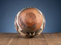 Acoma Polychrome Pottery Vase