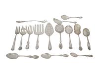 A Group of American Silver Serving Articles