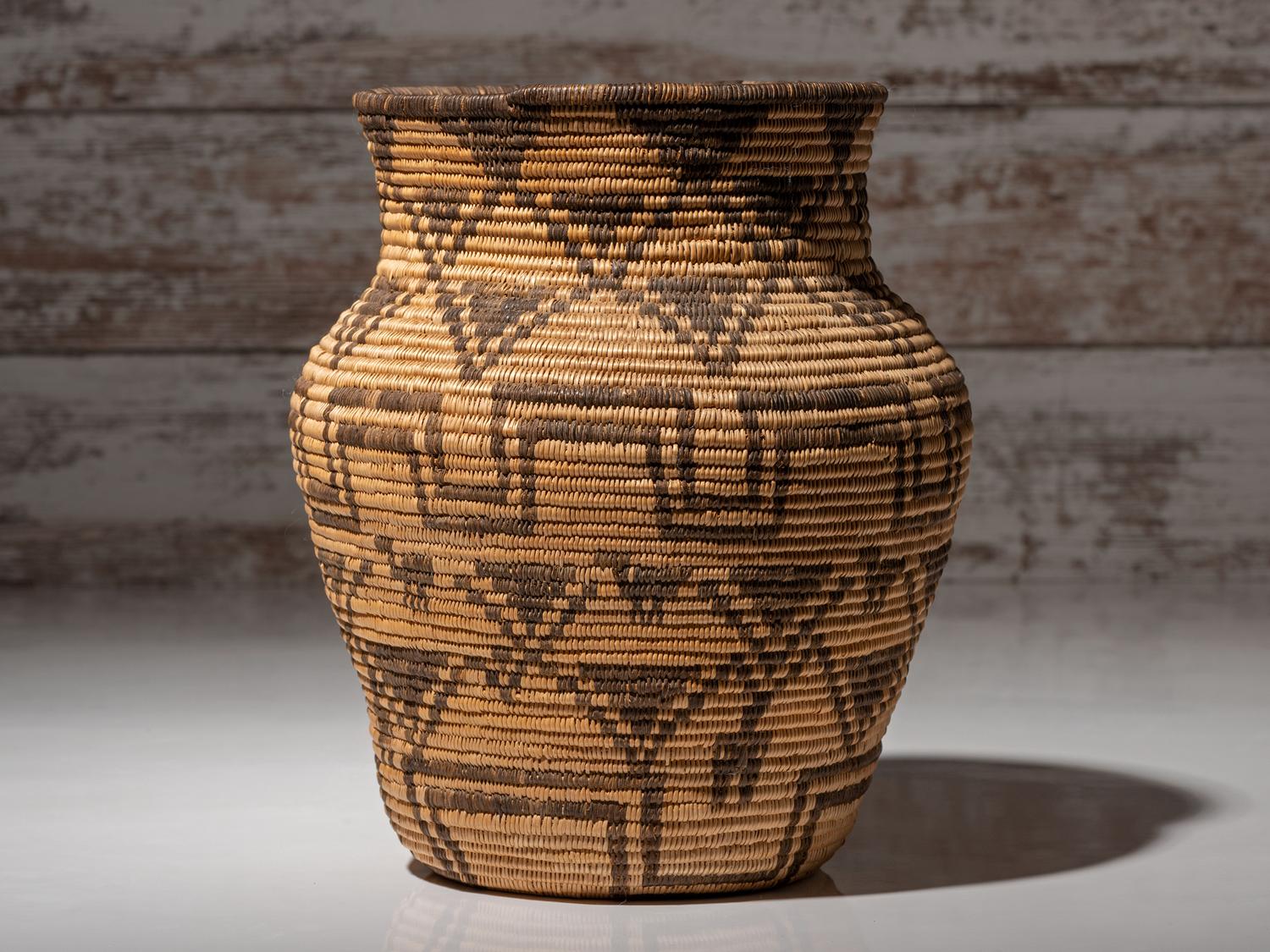 San Carlos Apache Figural Basket