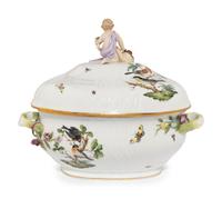 A Herend Porcelain Covered Tureen