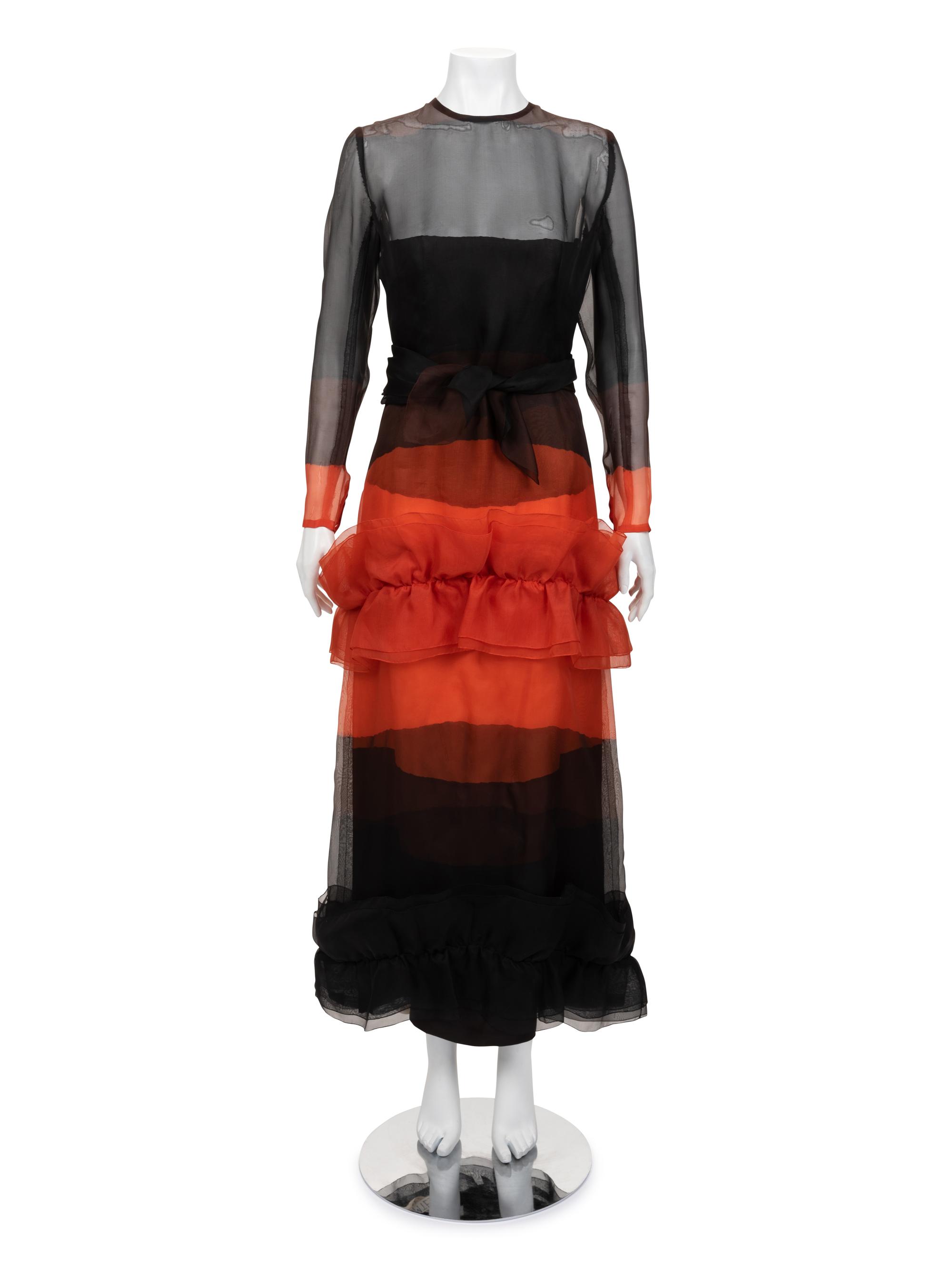 Givenchy Haute Couture Two-Piece Dress, Summer 1971