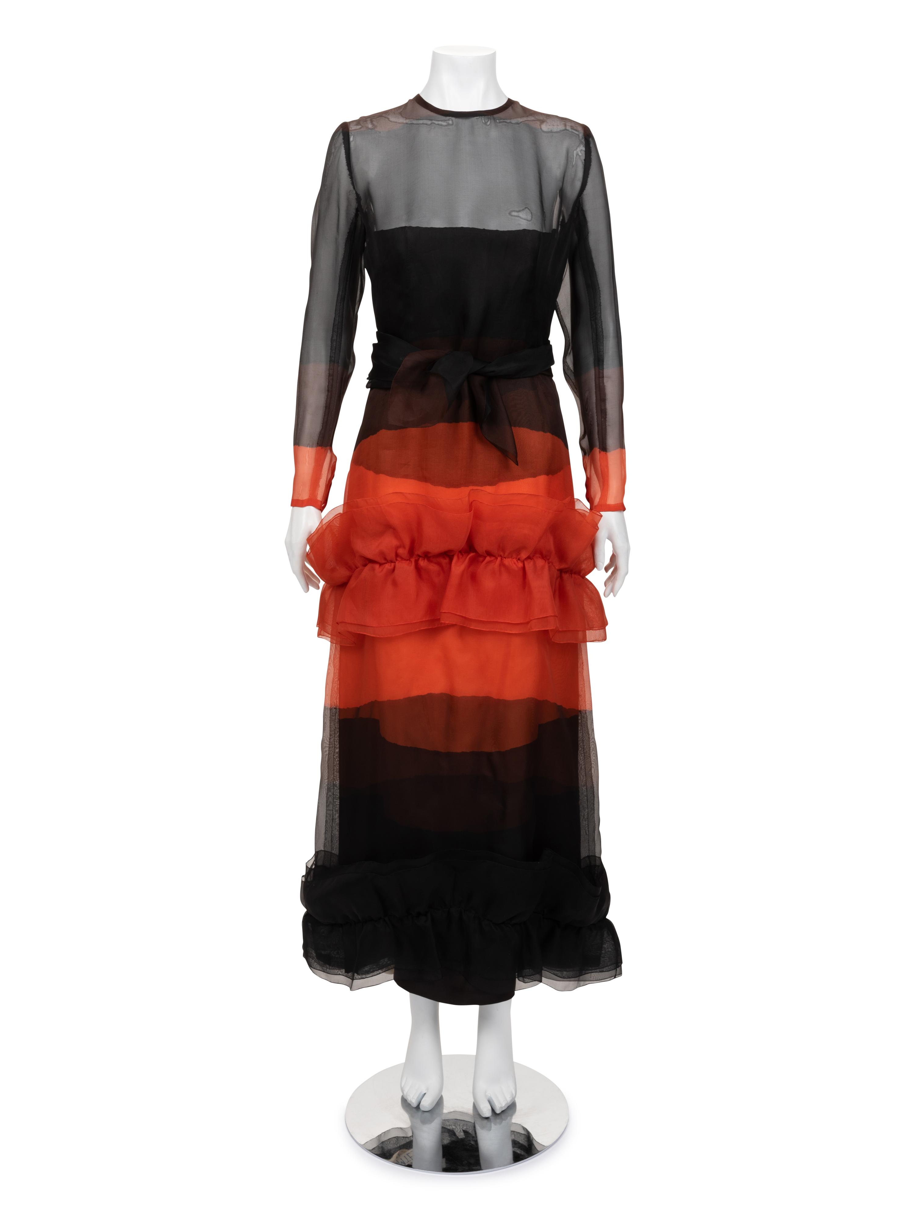 Givenchy Haute Couture Two-Piece Dress, Summer 1971