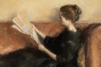 Reading (The Artist's Wife) , 1960