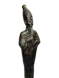 An Egyptian Style Bronze Osiris