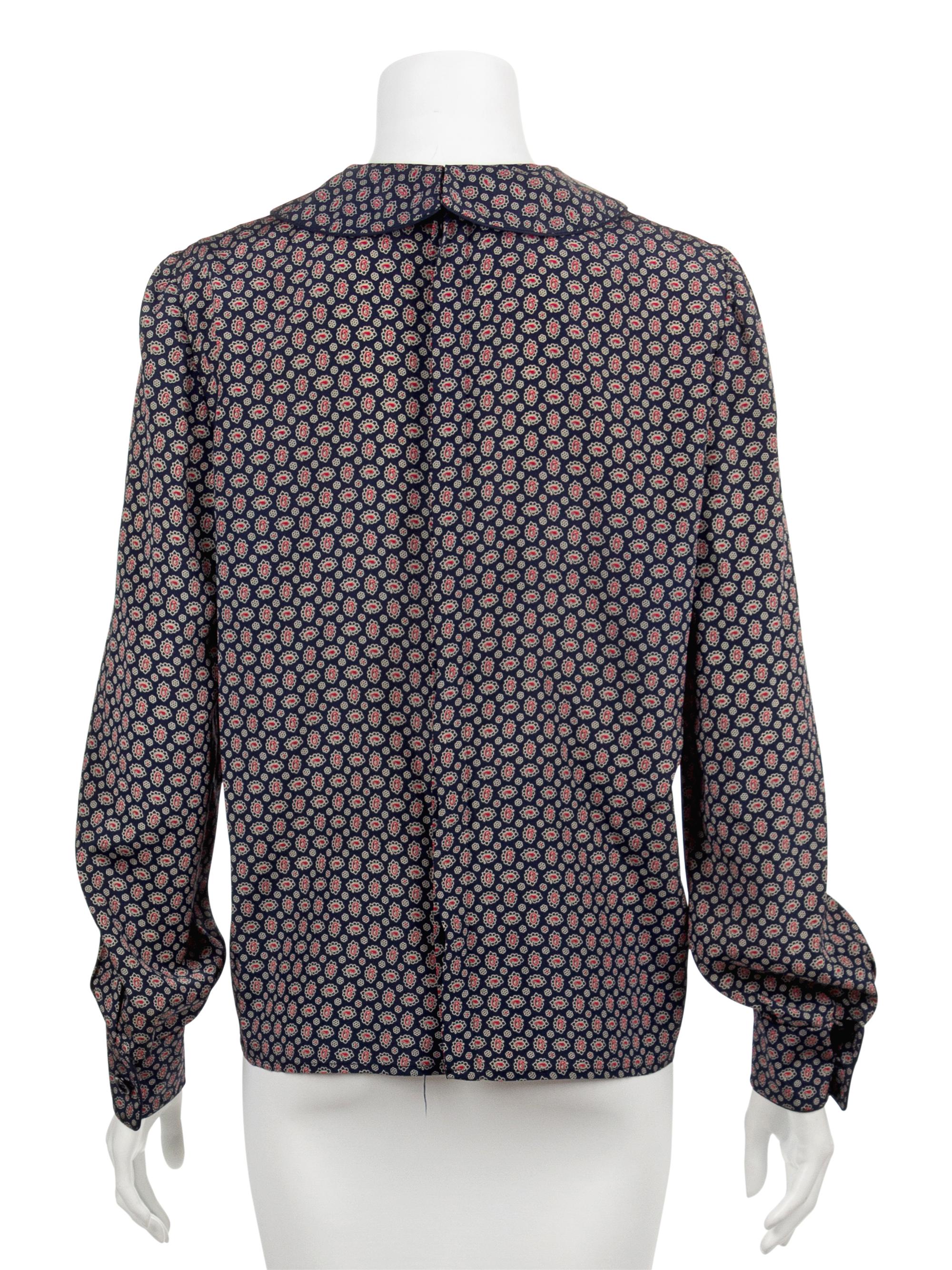 Three Blouses by Comme des Garçons, Valentino, and Karl Lagerfeld, 1980s-1990s