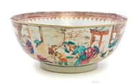A Chinese Export Porcelain Bowl, Diameter 10 1/4 inches.