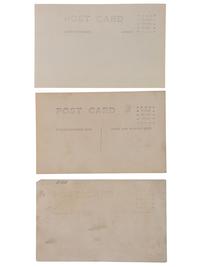 [COLORADO] -- [NEW MEXICO]. A group of 3 real photo postcards, incl. 2 images taken following the Ludlow Massacre in Trinidad, Colorado, 1914.