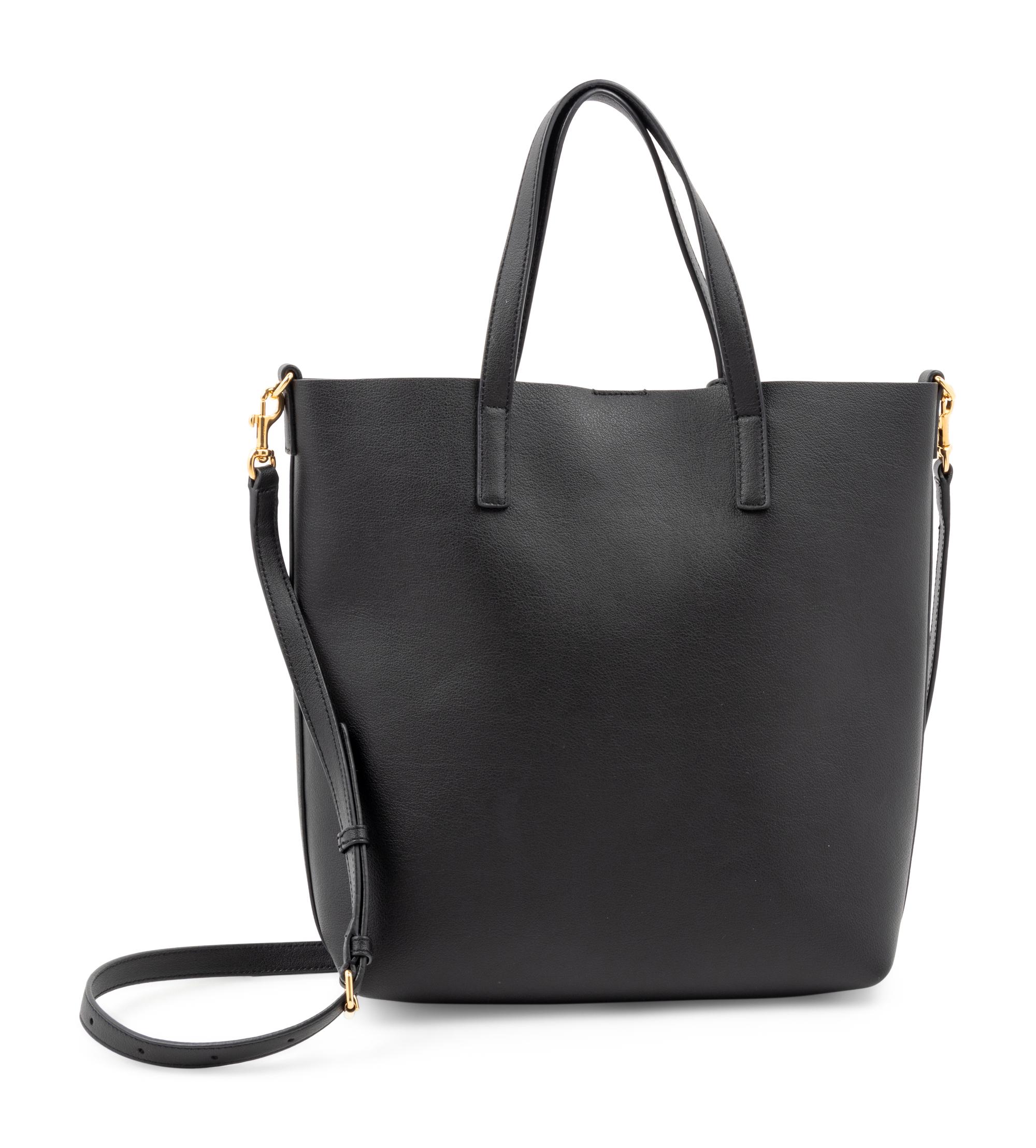 YSL Black Leather Toy Shopping Tote, c.2019