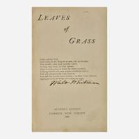 [Literature] (Whitman, Walt) Leaves of Grass