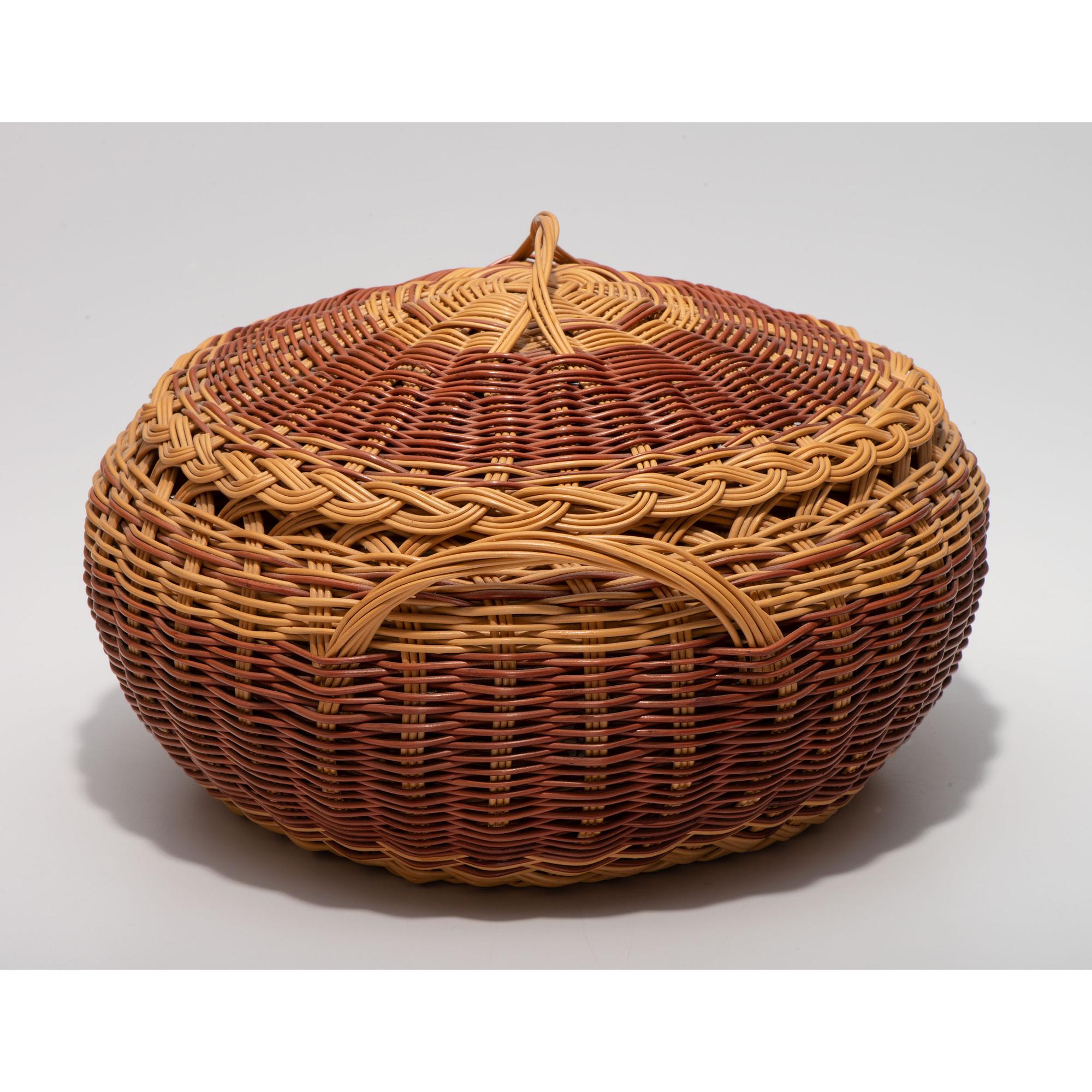 Buckbrush Lidded Basket