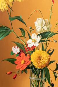 Fleurs et fraises