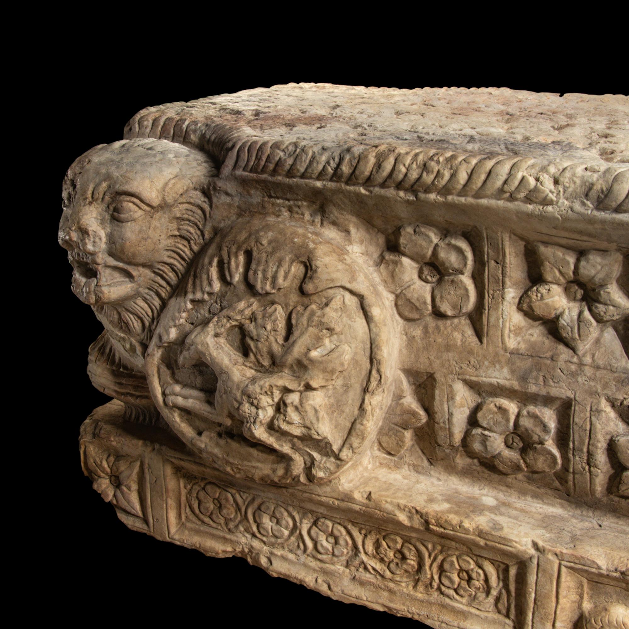 A Palmyrene Limestone Altar