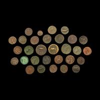 [ANCIENTS] A Collection of Thirty Roman Republic and Empire Bronze or Copper Coins