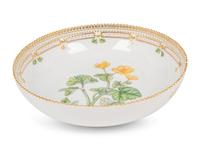 A Royal Copenhagen Flora Danica Porcelain Salad Serving Bowl