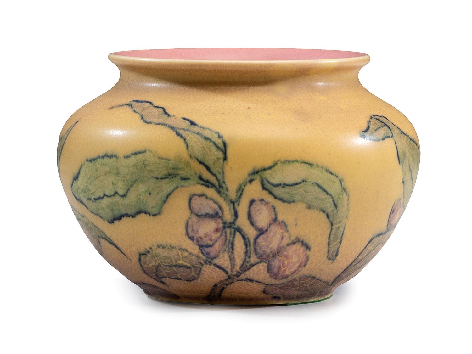 A Jens Jensen for Rookwood Pottery Vellum Vase