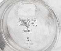 A Mappin and Webb Silver-Plate Art Deco Cocktail Shaker