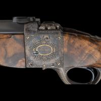 *Holland & Woodward No. 2 Farquharson Pattern Rifle in .303 British Restored by Heilman and Hensley with Engraving by Terry Wallace