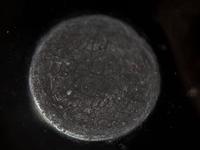 Carved Miniature Blackware Pottery Jar