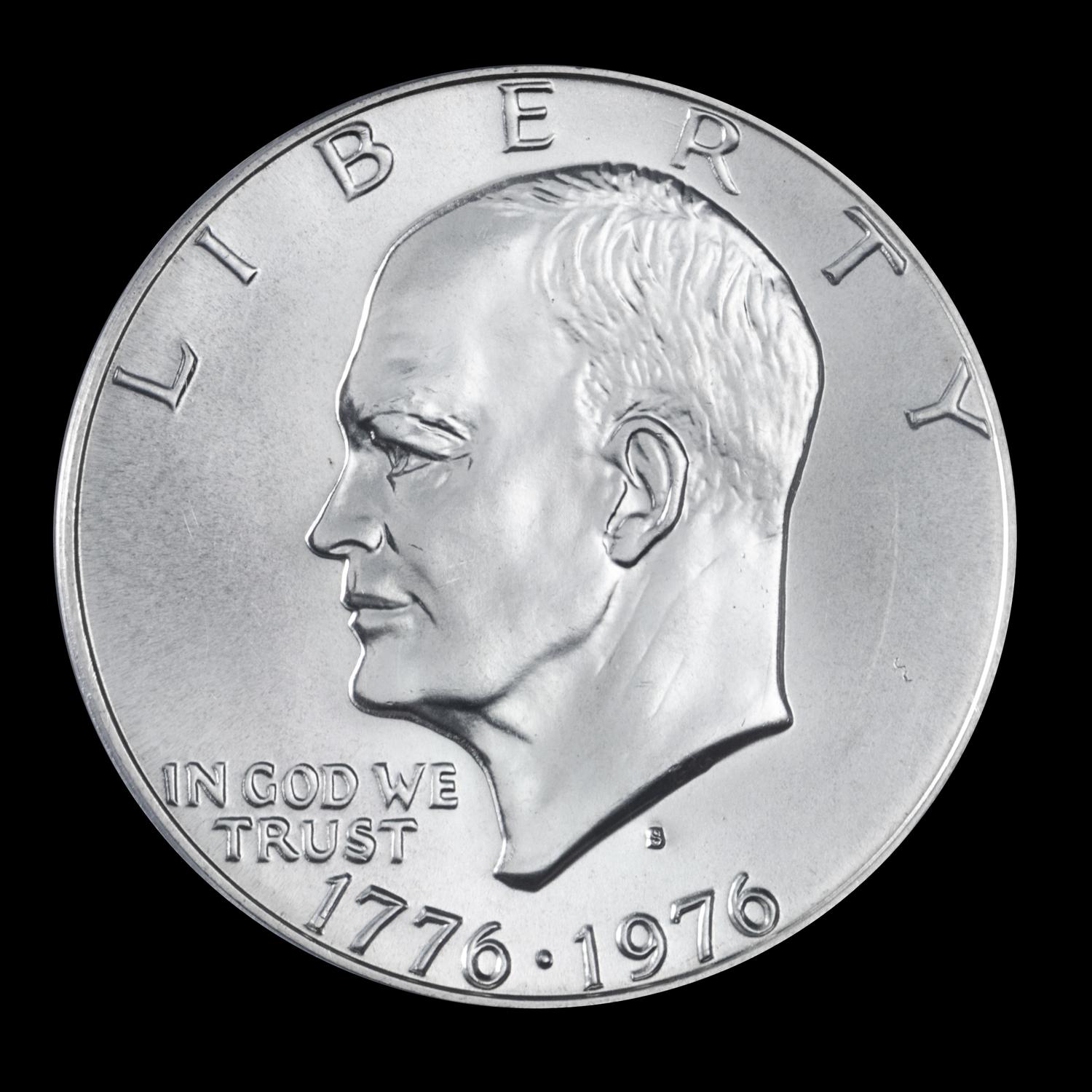 A United States 1976-S Eisenhower $1 Silver Coin — PCGS GRADED MS67