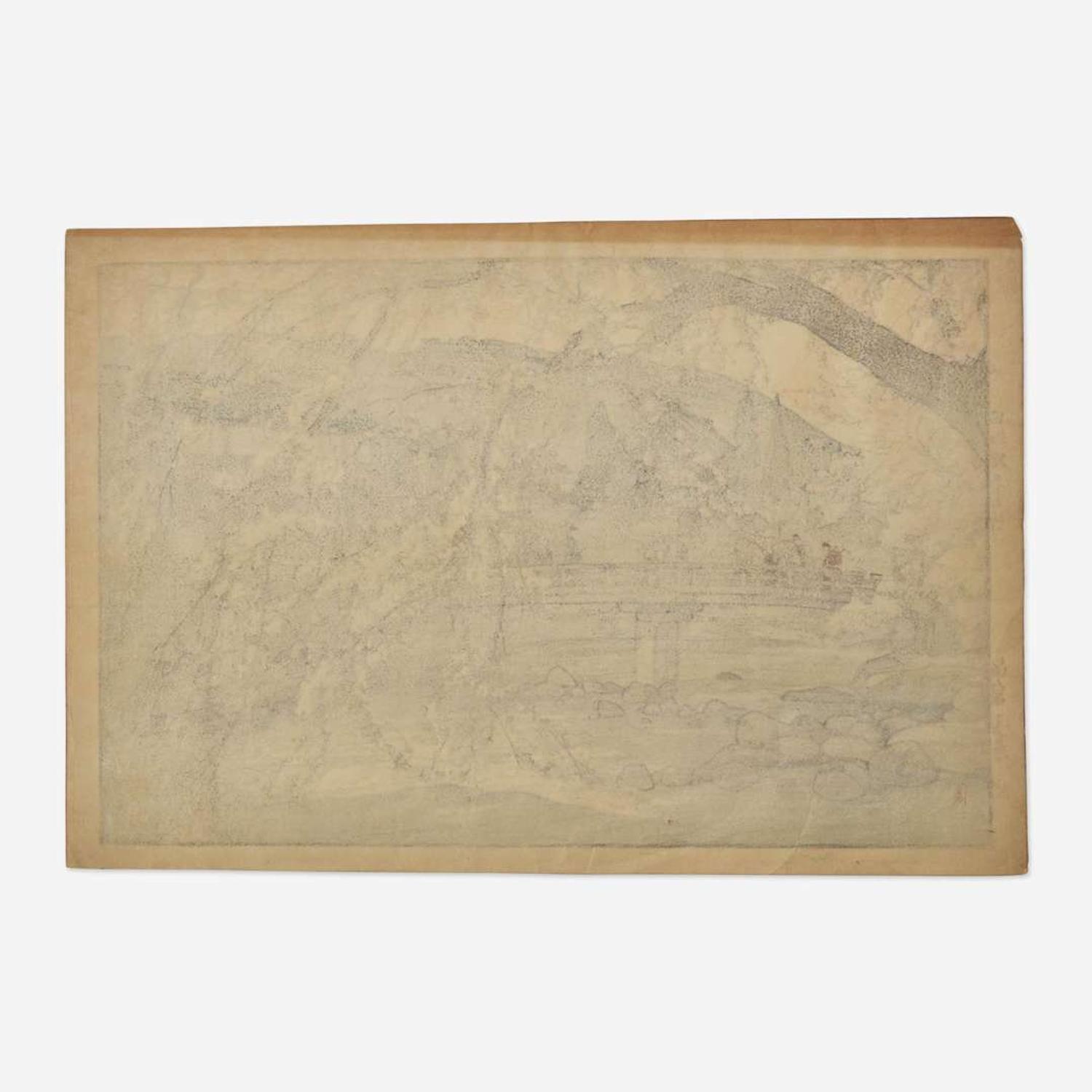 Hiroshi Yoshida 吉田博 浮世绘四幅 (Japanese b.1876-d.1950)