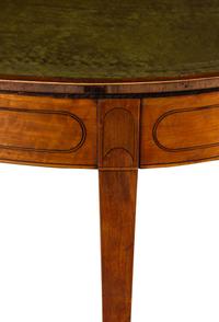 A George III Satinwood Flip-Top Table