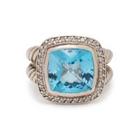 DAVID YURMAN, COLLECTION OF BLUE TOPAZ AND DIAMOND JEWELRY