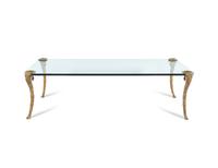A P. E. Guerin Gilt Bronze and Glass Cocktail Table