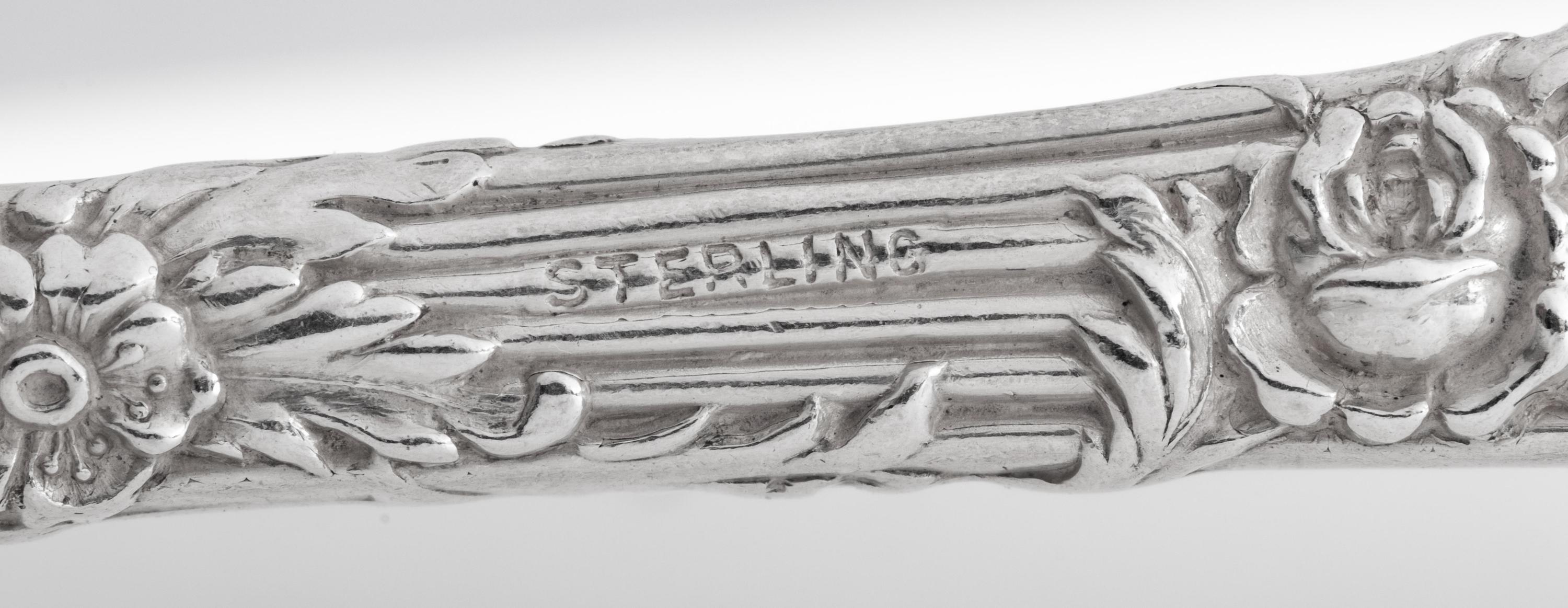 An American Silver Partial Flatware Service