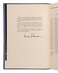 ROOSEVELT, Eleanor (1884-1962). This I Remember . New York: Harper & Brothers, 1949.