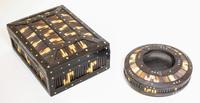Two Anglo Indian Quill Boxes. Width of wider 8 1/4 inches.