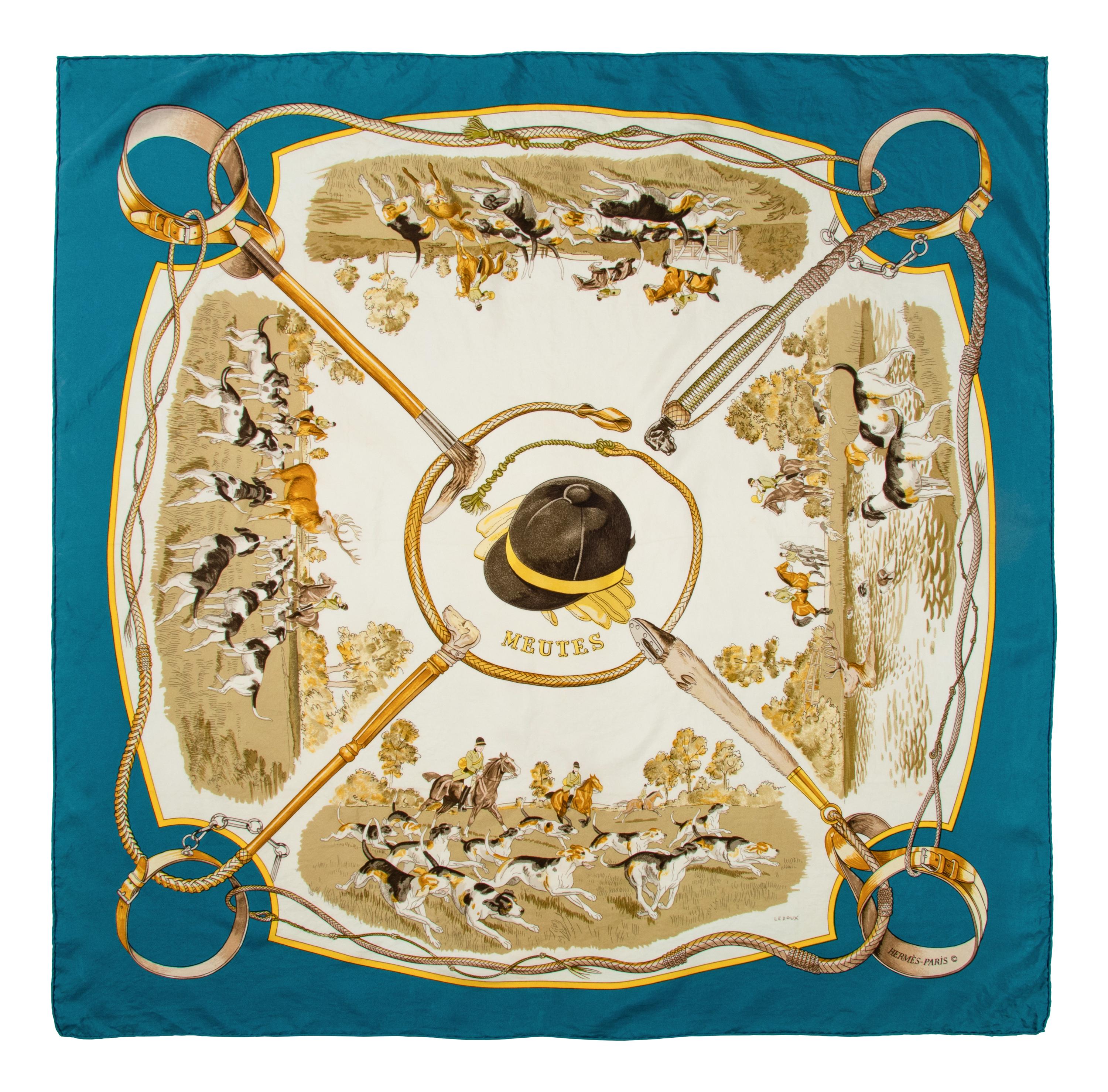 Two Hermès Scarves