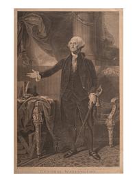 [WASHINGTON, George (1732-1799)]. HEATH, James (1757-1834), engraver. after Gilbert Stuart (1755-1828). General Washington