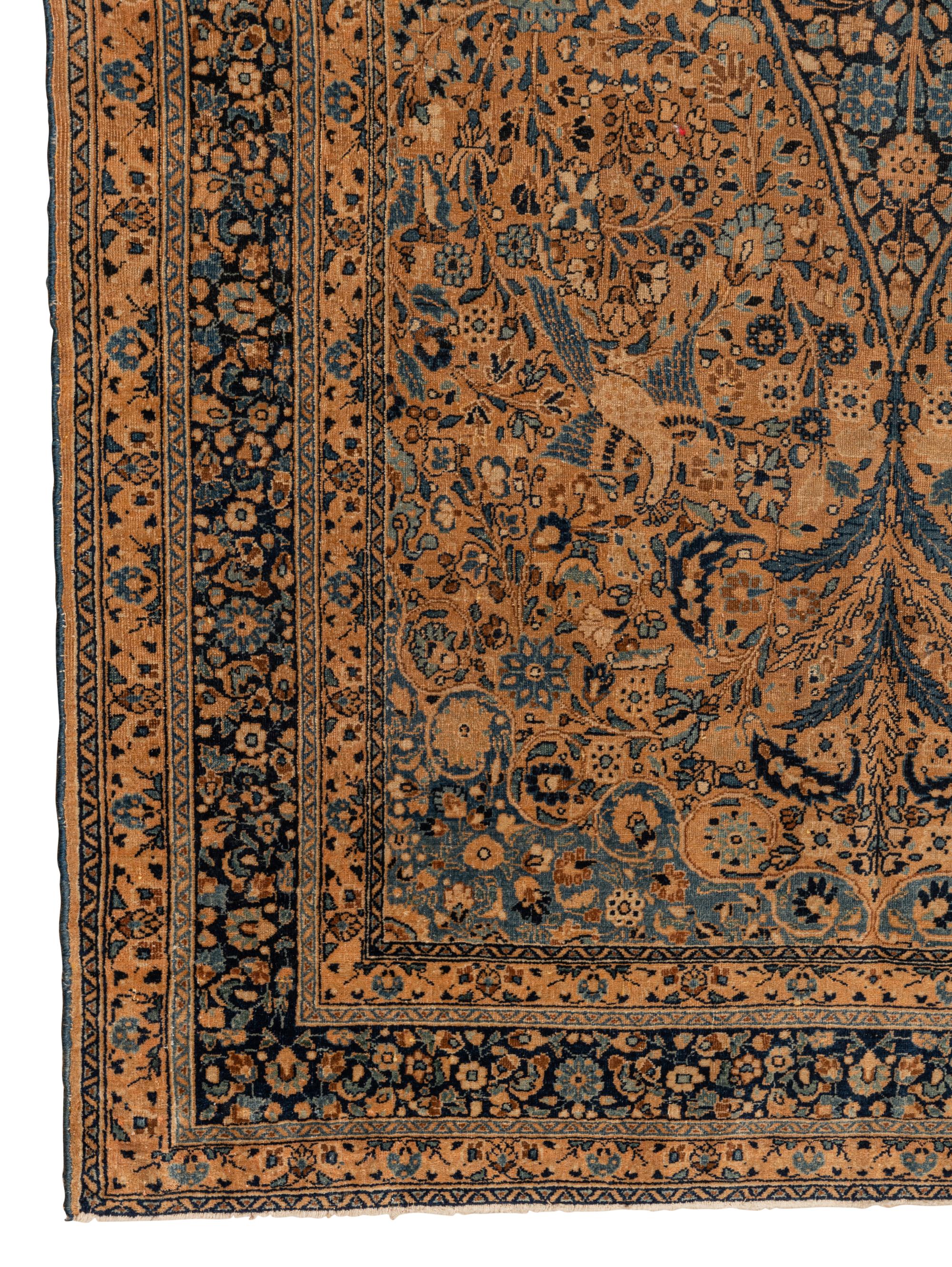 A Kirman Wool Rug