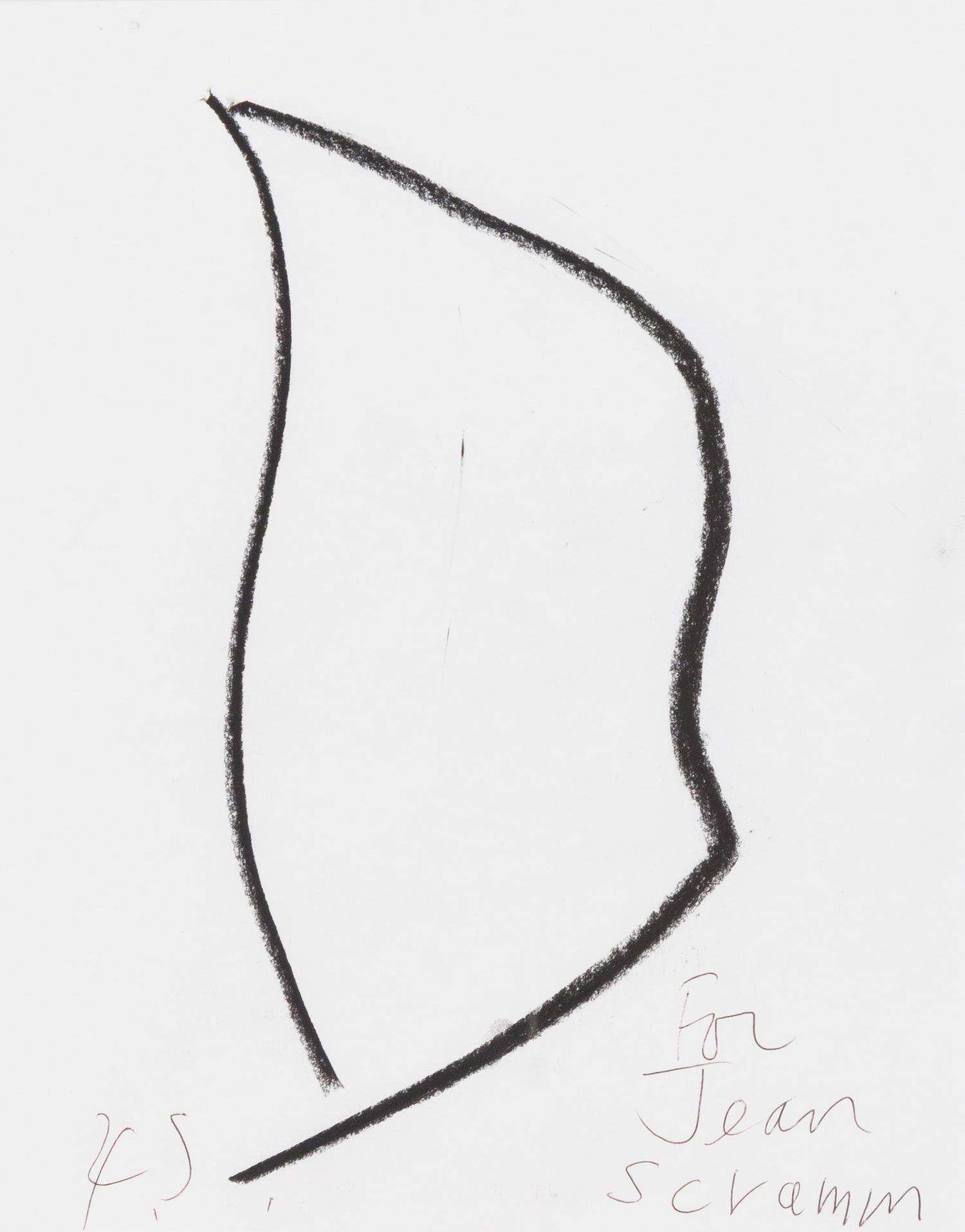 Richard Serra, (American, b. 1939), Untitled (Abstract Form)