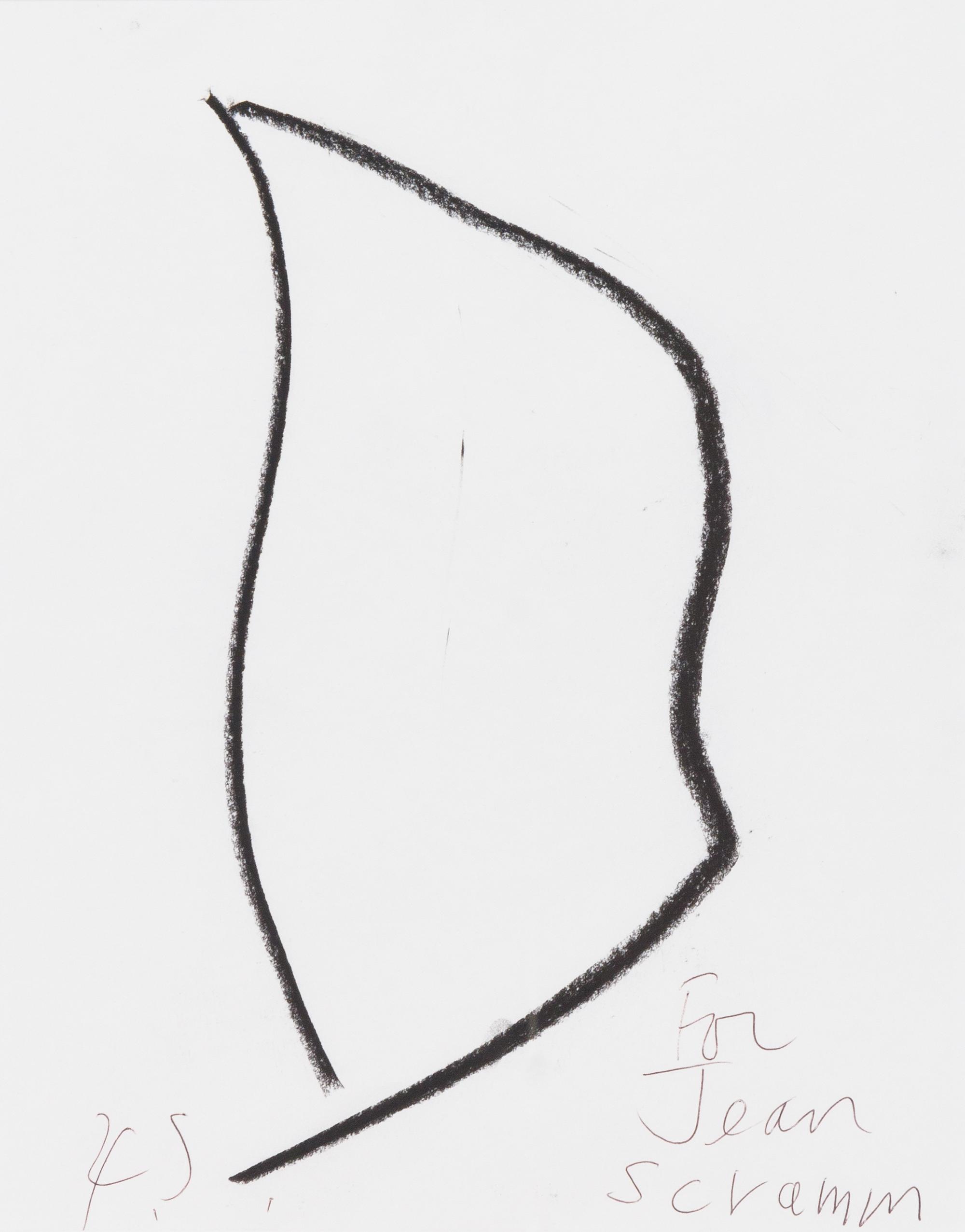 Richard Serra, (American, b. 1939), Untitled (Abstract Form)