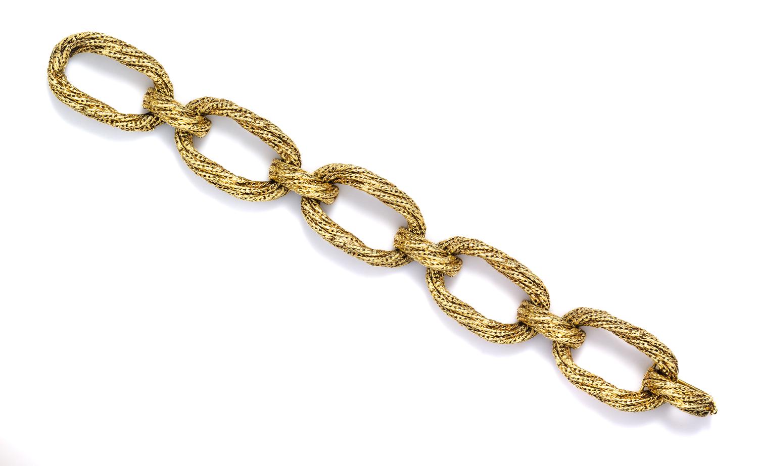 An 18 Karat Yellow Gold Bracelet, Carl Bucherer, 69.30 dwts.