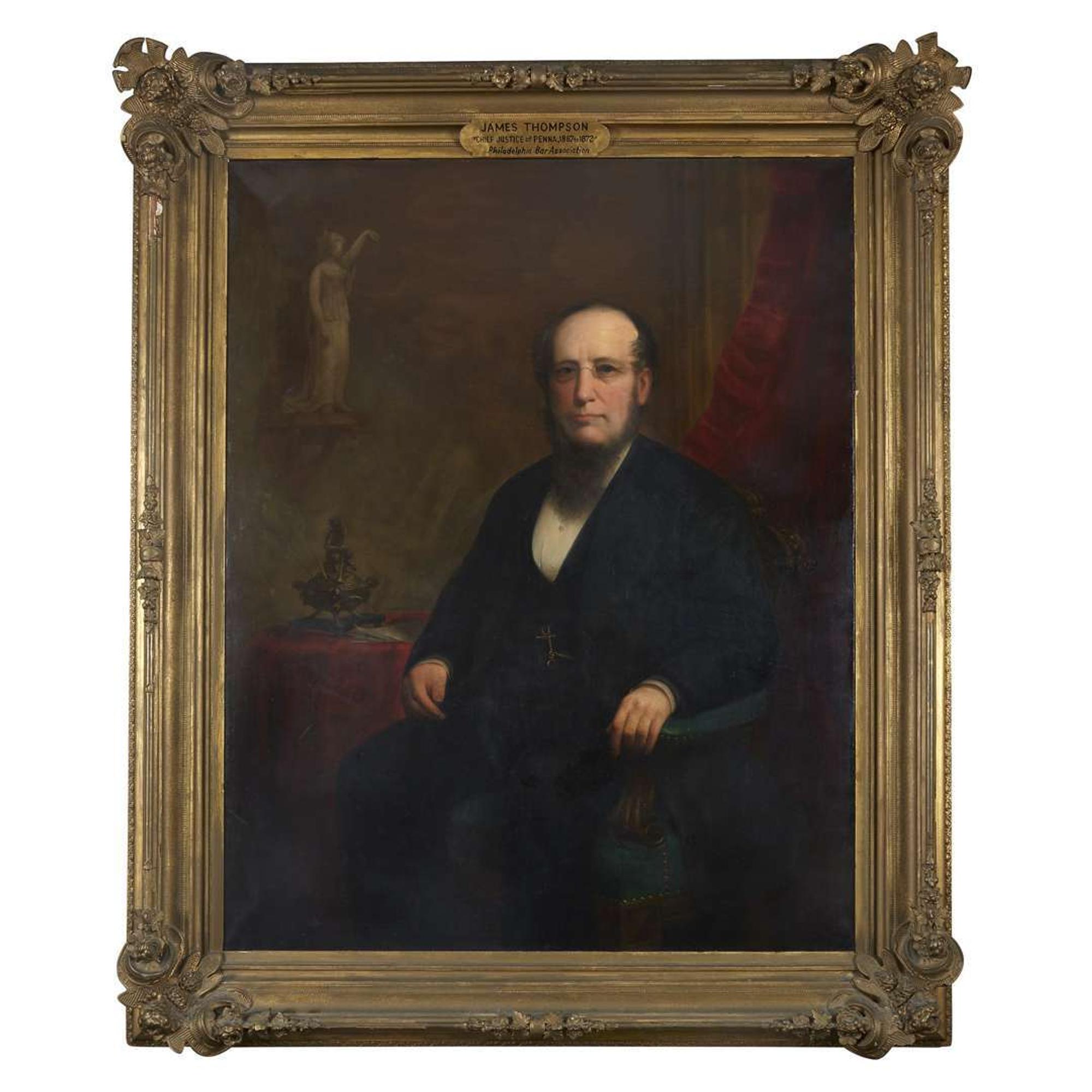 Edward D. Marchant (1806-1887) Portrait of James Thompson (1806-1874)