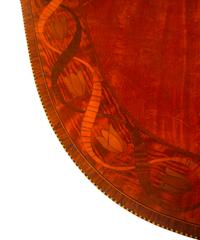 A Weber Mahogany and Marquetry Parlor Grand Piano